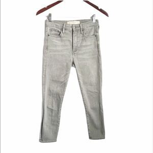 Gap Grey True Skinny Super High Waist Cropped 25P